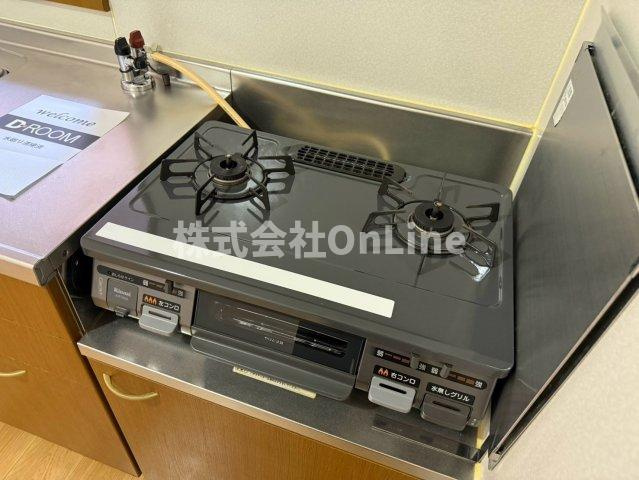 ウィステリアB棟のキッチン