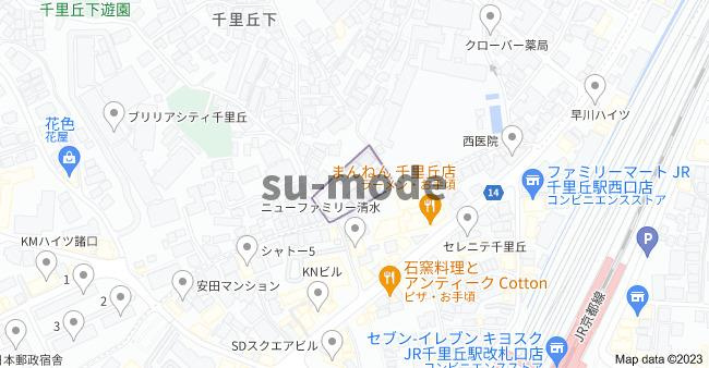 アクアプリータⅢの地図