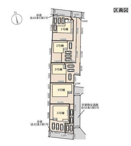 第4土浦市並木　新築戸建　3号棟の区画図|ご希望物件まとめてのご案内も可能です♪お気軽にお申し付けください！