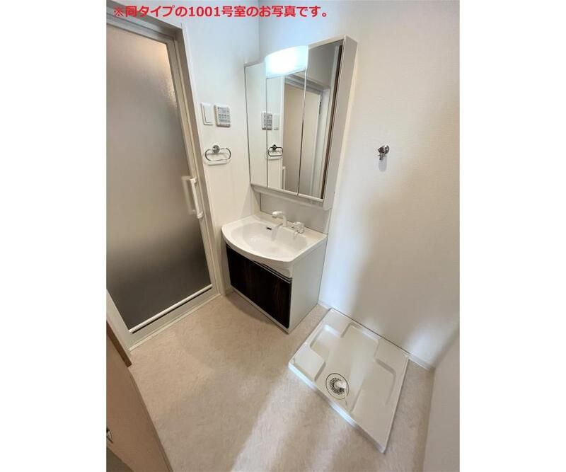 Ｔｅｒａｍａｃｈｉ　Ｂｏｘ　２４ の独立洗面台