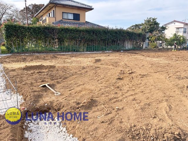 第4土浦市並木　新築戸建　5号棟の庭|住宅ローンについてご不安な方もお任せください♪経験豊富なスタッフが丁寧にサポートいたします！