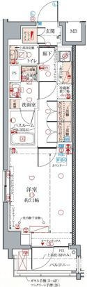 クレヴィスタ亀戸Ⅴの間取り