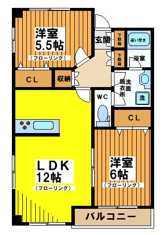 ラベンダーテラスの間取り