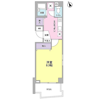 【間取り】 | 岡部マンション