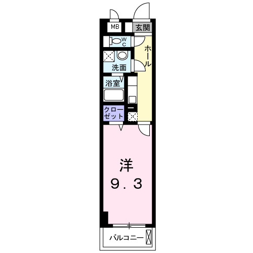 ラヴィアンローズの間取り
