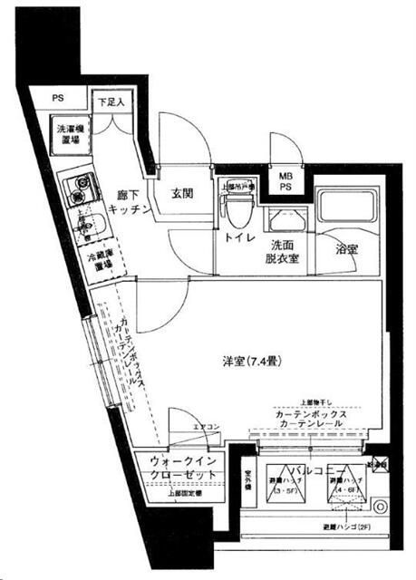 アイル東京リバーサイドの間取り