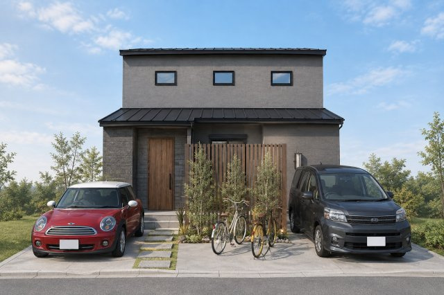 梅津中村町　建築条件付土地　【新築参考Aプラン】