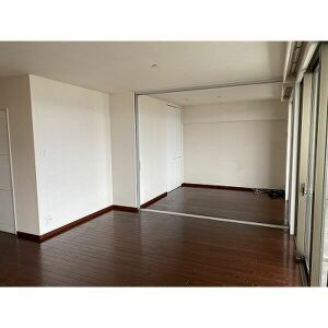 福岡市早良区西新２丁目の賃貸マンションの居間・リビング