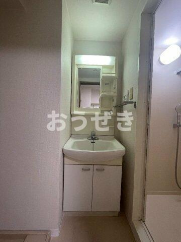 ＭＬコート木場の独立洗面台|※過去退去時のお写真です