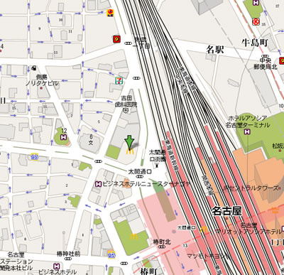 井門名古屋ビルの地図