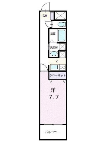 エル　オーヴの間取り