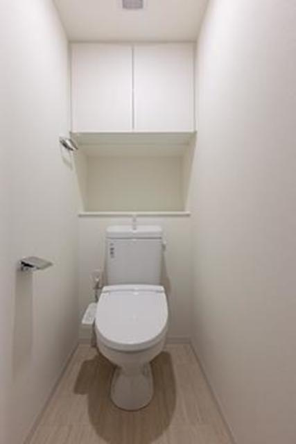 ベルヴュコート津田沼のトイレ|落ち着いたトイレです