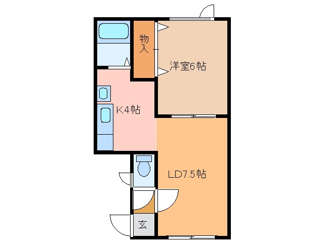 ｏａｋⅡの間取り