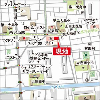 ドゥーエ西大島Ⅱの間取り