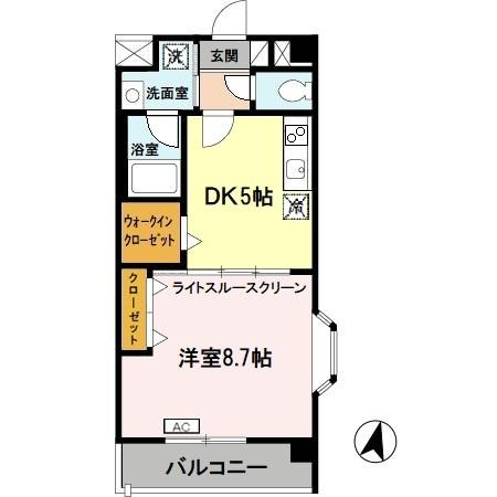 リヴェール鳳の間取り
