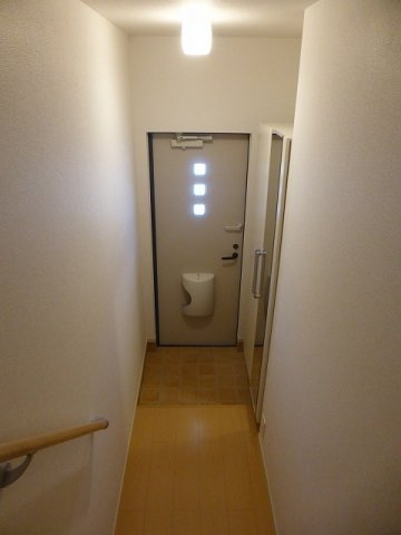 クラール元山Ｂの玄関|きれいな玄関です