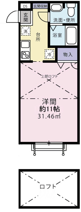 Cherry Courtの間取り|間取りです。
