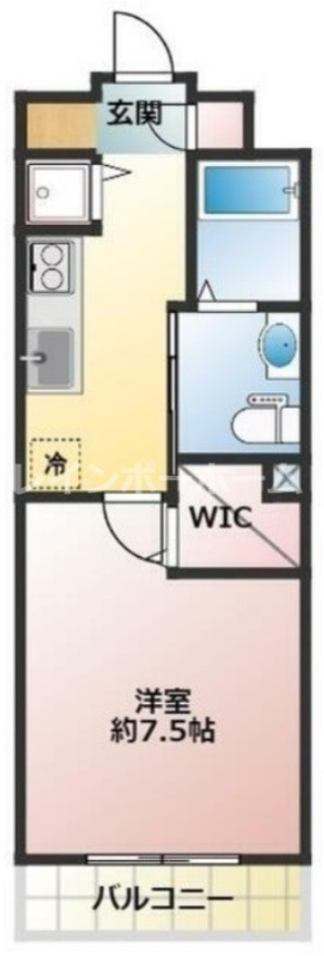 グースの間取り