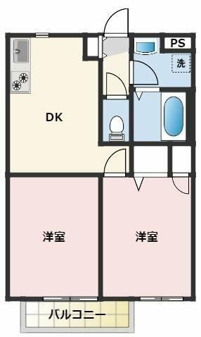 フラットコートⅡの間取り
