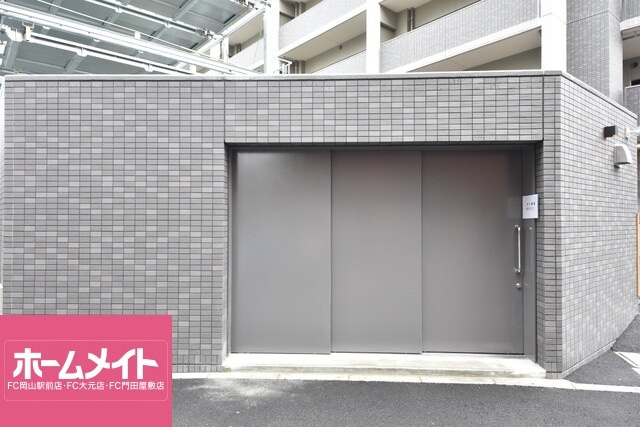 アルファステイツ鹿田本町のバルコニー