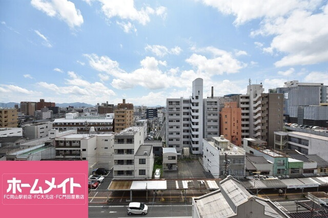 アルファライフ岡大医学部前の展望