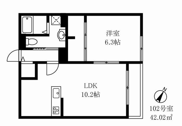 Ｓ・ＦＬＡＴⅤの間取り