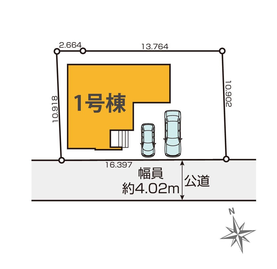 土浦市中1期　新築戸建の区画図|住宅ローンについてご不安な方もお任せください♪経験豊富なスタッフが丁寧にサポートいたします！