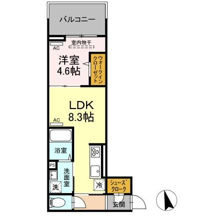 セレスティア高島平の間取り