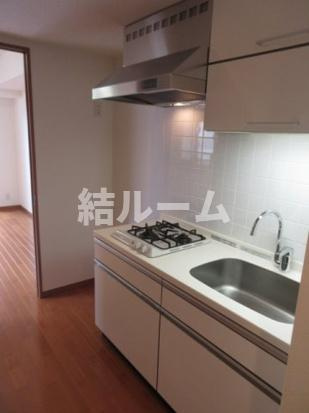 板橋区板橋１丁目の賃貸マンションのキッチン