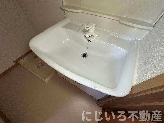 ハッピネスハウスBの洗面所