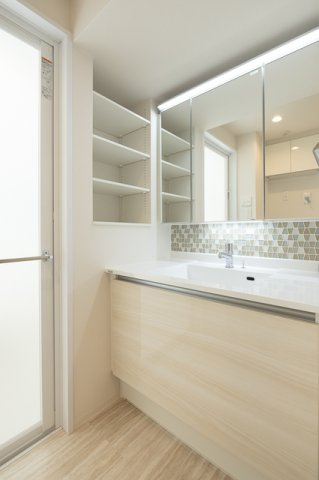 パルティール赤坂の洗面所|※写真は同タイプ住戸です。
