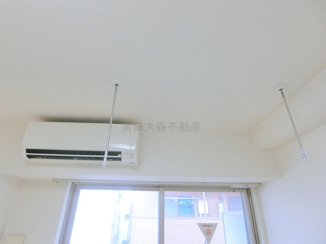 グランドラインⅢの設備|エアコン　室内物干し