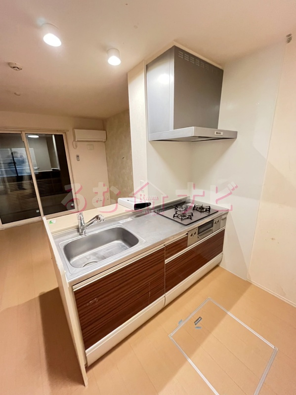 福岡市南区老司４丁目のアパートのキッチン