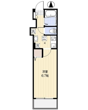 フェルメール朝霞台の間取り