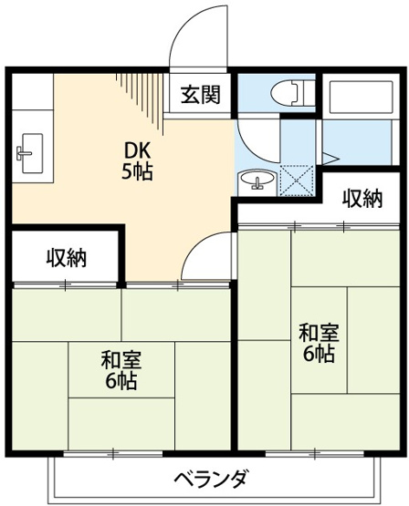 【間取り】 | サンフラワーＳ