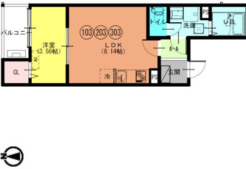 【間取り】 | F+style八尾西山本町2号館