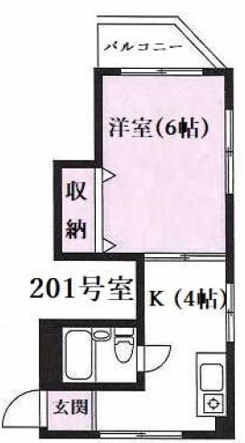 アーバンステージ門前仲町の間取り