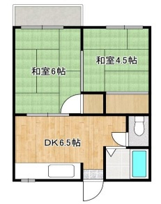 ハイツ麗番館の間取り