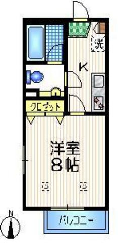 プルミエール桜の間取り|南西角部屋　２面採光　日当り良好