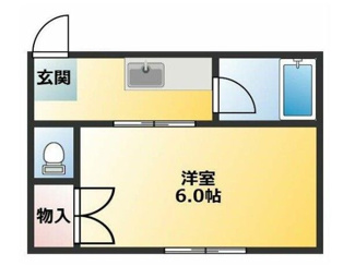 【間取り】 | マルキヤビル | 間取りです。