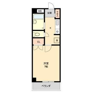 【間取り】 | Kコート観月