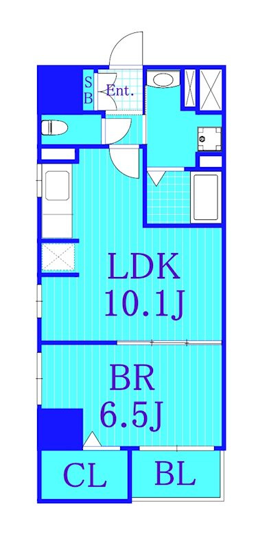 ライムテラスの間取り|角部屋！使いやすい間取りです。