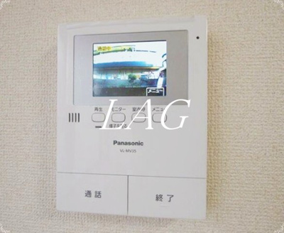 【セキュリティ】 | メゾンＳＩＭＯ | モニター付きインターホンになります。