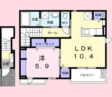 リリパット山中の間取り