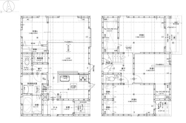 【間取り】 | 沼津市真砂町　新築一戸建て　全1棟