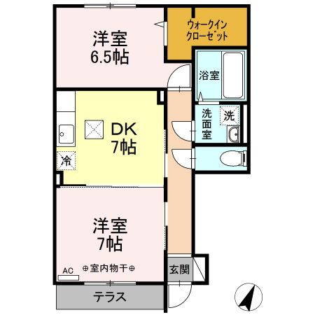 【間取り】 | ルミエールA