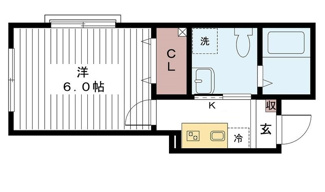 【間取り】 | ＡＪ津田沼Ⅱ | 間取りです。