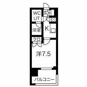 スパシエ上野ステーションプラザの間取り|間取りです。