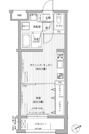 【間取り】 | レ・ソール西船橋