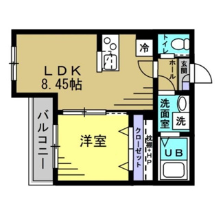 【間取り】 | ＡＪ津田沼Ⅴ | 間取りです。